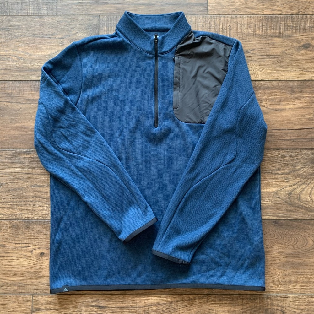 Men’s Adidas quarter zip size large